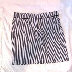 NWT Seersucker skirt with front and back pockets!